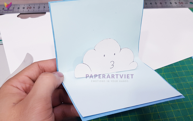 3D pop up card, assemble